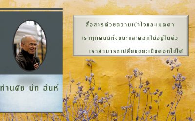 สื่อสารด้วยความเข้าใจและเมตตา | ข้อคิดดี ๆ จากท่านติช นัท ฮันท์